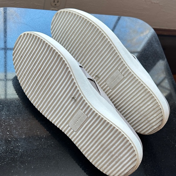 Lucky Brand Killian Slip-On Canvas Slides in Chinchilla - Picture 5 of 5
